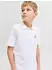 Jack & Jones JJALLIANCE POLO SS JNR Poloshirt mit Knopfleiste (12289958) bright white
