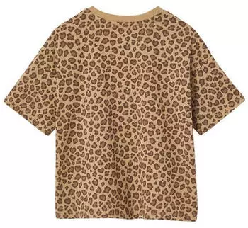 Vertbaudet Bedrucktes T-Shirt Oversized (341016192) beige/leo