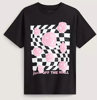 Vans Twisted Joy SS T-Shirt (VN000VX1BLK) black