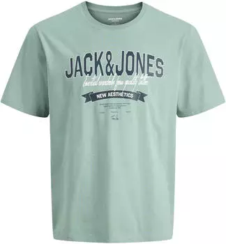 Jack & Jones JJESOHO TEE SS Crew Neck NOOS JNR T-Shirt (12289236) marine/pastellgrün