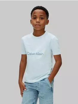 Calvin Klein Perforation T-Shirt Regular Fit (CALa0tq002000006) nantucket breeze