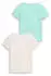 Tom Tailor T-Shirt Regular Fit 2-pack (39196618) wool white