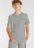 Champion T-Shirt 2-Pack hellgrau/feuerrot/schwarz/weiß