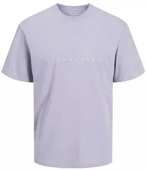 Jack & Jones JJESTAR JJ Tee SS NOOS JNR Rundhals Shirt Relaxed Fit (12237435) languid lavender