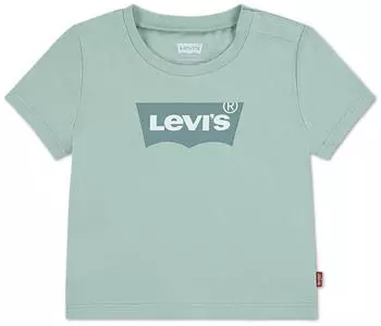 Levi's Batwing Tee T-Shirt (9E8157-FAF) hellgrau/mint/dunkelgr&uuml;n
