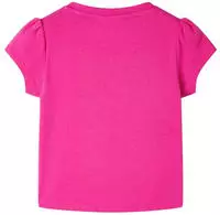 vidaXL Kinder-T-Shirt Dunkelrosa 116