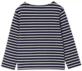 Vertbaudet Ringelshirt mit Recycling-Baumwolle (341009623) marine
