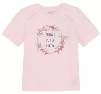 Minymo MIT-shirt SS Rundhalsshirt (58727417) pink dogwood
