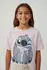 Name It NKFAKUN STITCH SS NREG TOP BOX NOOS WDI T-Shirt Regular Fit (13247081) marine/rauchblau/gold/flieder
