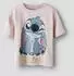 Name It NKFAKUN STITCH SS NREG TOP BOX NOOS WDI T-Shirt Regular Fit (13247081) marine/rauchblau/gold/flieder