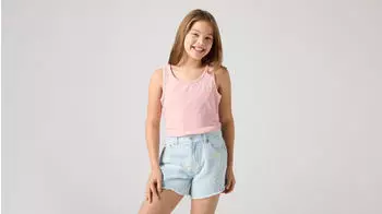 Levi's LVG Meet and Greet Ribbed Tank Ripptanktop (41352932) coral blush