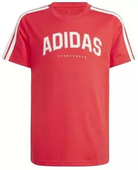 Adidas Codes Collegiate Graphic T-Shirt Kids (JI6673) pure ruby