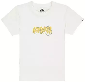 Quiksilver Ev Palm Horizon T-Shirt (EQKZT03570-WBK0) snow white