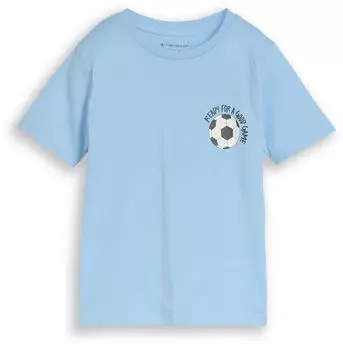 Tom Tailor T-Shirt mit Print (86653128) light cloudy blue