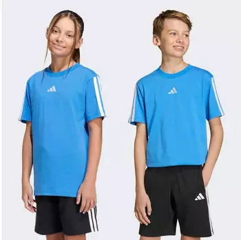 Adidas J 3S TEE 160 T-Shirt (KD8554) ray blue/white