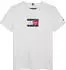 Tommy Hilfiger Tommy Script Flag Print Tee SS Kurzarmshirt mit Logo-Print (KB0KB09725) navy/rot/weiß