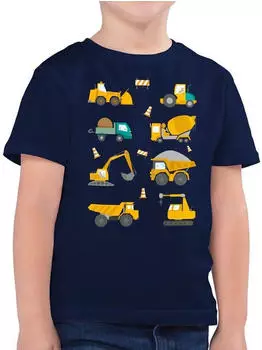 Shirtracer Back to School Junge Endlich Schule Kind Rakete 2026 T-Shirt (PV-65453051) dunkelblau
