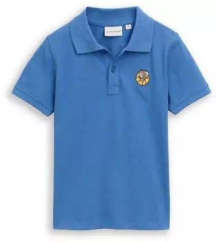 Tom Tailor Piqué Poloshirt blau