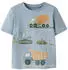 Name It NMMJAVOL SS NREG TOP T-Shirt Regular Fit (59392335) blue fog
