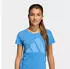 Adidas Everyday Glam Graphic T-Shirt Junior (87496930) ray blue/weiß