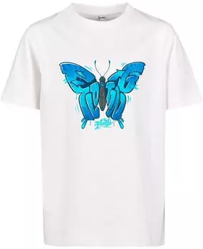 Mister Tee Kids Butterfly Floating Tee T-Shirt (56078112) wei&szlig;