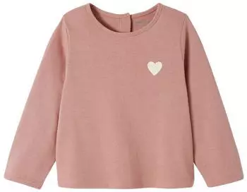 Vertbaudet Baby Shirt Basic rosenholz