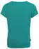 Trollkids Girls Logo T T-Shirt smaragd/rubine red