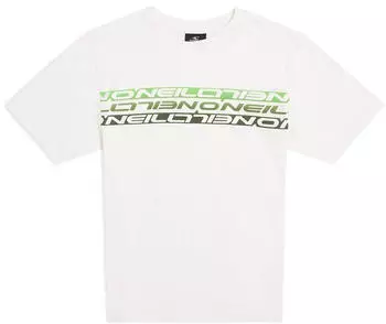 O'Neill Stripe T-Shirt (11010) snow white
