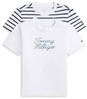 Tommy Hilfiger Body FLAG SMILE 3 PACK Starter Set Regular Fit (WUNZQ) dunkelblau/weiß