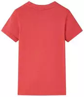 vidaXL Kinder-T-Shirt Rot 128