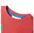 vidaXL Kinder T-Shirt mit Löwenprint Kurzarm Rundhals (12282) rot