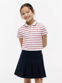 Tommy Hilfiger Flag Polo SS Regular Fit Poloshirt (84089358) primary red stripes