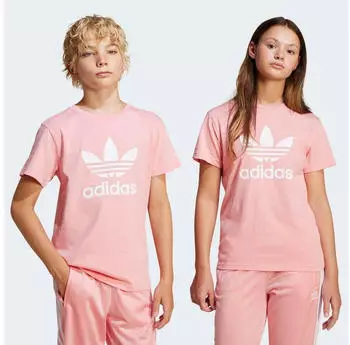 Adidas Adicolor Trefoil T-Shirt semi pink spark