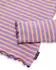 Tom Tailor T-Shirt 2er-Pack Gestreift Regular Fit saphir/hellorange/rosa/weiß