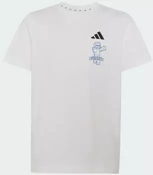 Adidas Minecraft Shirt - white
