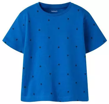 Name It NMMJAXON SS NREG TOP BOX PB Kurzarmshirt (18683853) nautical blau