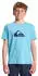 Quiksilver Ev Comp Logo T-Shirt (EQBZT04897-BJK0) aqua