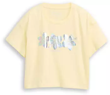 Tom Tailor T-Shirt Regular Fit (1051054) hellblau/hellgelb/silber