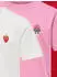 Only KOGREXI HEART Regular T-Shirt 3-Pack (67657054) cashmere rose/barbados cherry/cloud dancer