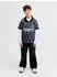 Jack & Jones JCOBREEZE FOOTBALL AOP MESH TEE SS JNR Poloshirt (73384568) schwarz