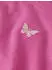 Name It NKFVICTORIA SS NREG TOP T-Shirt mit Stickerei, Regular Fit (18334559) pink/weiß