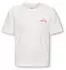 Only KOGHELEN LIFE S/S LOOSE TEE JRS NOOS T-Shirt mit großem Rückendruck (45696433) cloud dancer print:icecream