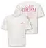 Only KOGHELEN LIFE S/S LOOSE TEE JRS NOOS T-Shirt mit großem Rückendruck (45696433) cloud dancer print:icecream