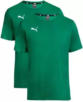 Puma teamGOAL 23 Casuals T-Shirt Kids (65670905-2PACK) gr&uuml;n - 2er pack