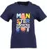 Blue Seven T-Shirt Regular Fit navy/gelb/orange/weiß
