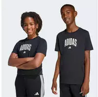 adidas Collegiate Graphic T-Shirt Kinder JV5192 - black 128