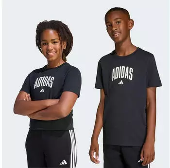 Adidas Collegiate Graphic T-Shirt Junior (JV5192) black