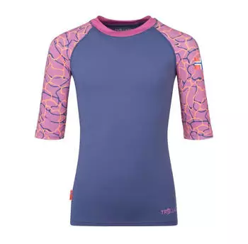 Trollkids Girls Haukland Shirt Langarm slim fit lila
