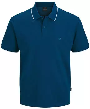 Jack & Jones JPRBLAWESTON SS POLO JNR Regular Fit Poloshirt (44166043) estate blue