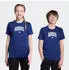 Adidas Collegiate Graphic T-Shirt Junior (JV5193) dunkelblau/weiß